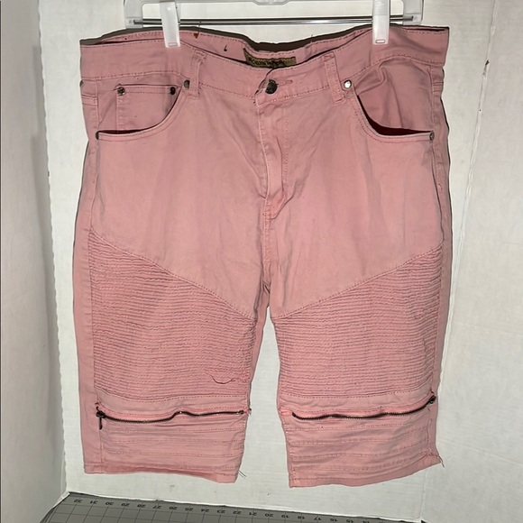 Brooklyn laundry Other - Men's Pink Moto Shorts